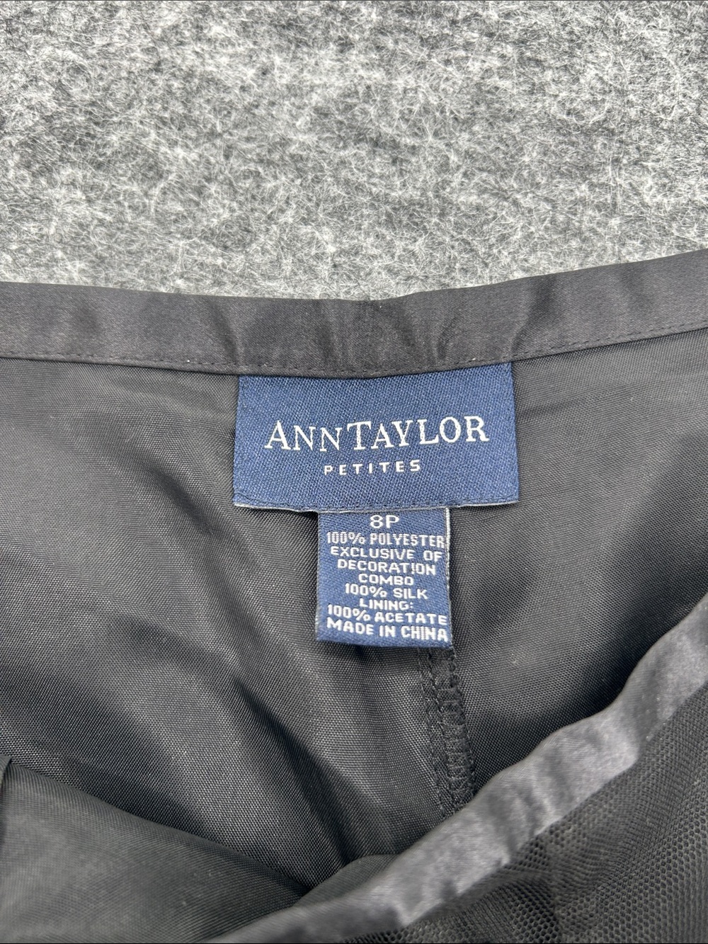 Ann Taylor Black Embellished Wide-Leg Kids Bottoms Sequined Pants Sz 8P - Picture 2 of 13